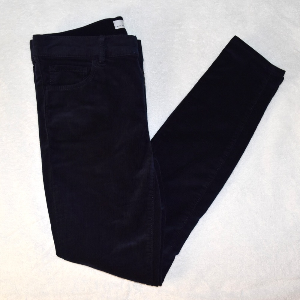 LOFT Navy Corduroys - 25